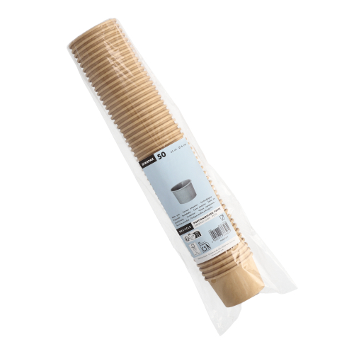 Portionsbecher, Pappe 45 ml Ø 6 cm · 4,1 cm braun