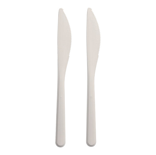 "Circulware" Mehrweg-Messer PP-MF 18,5 cm weiss extra stabil