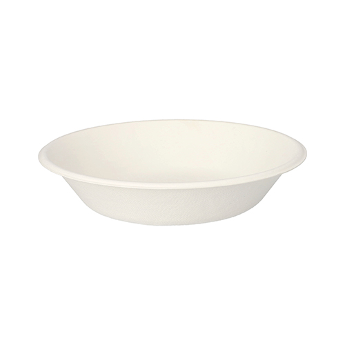 Schalen, Zuckerrohr "pure" 680 ml Ø 19 cm · 4 cm weiss
