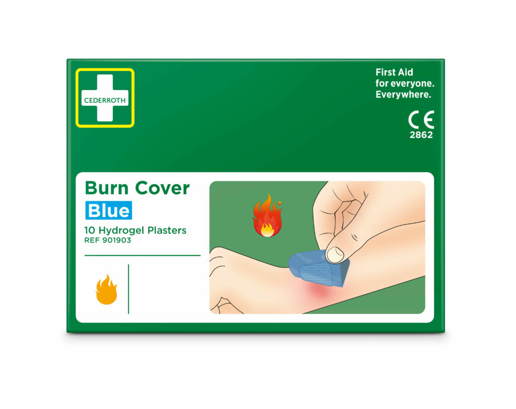 "Cederroth" Burn Cover, Hydrogelpflaster 74 mm x 45 mm