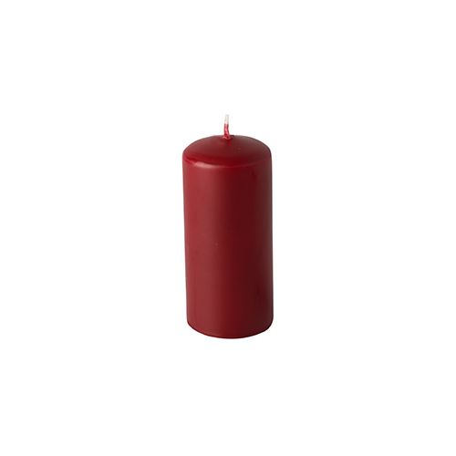 Stumpenkerzen Ø 40 mm · 90 mm bordeaux