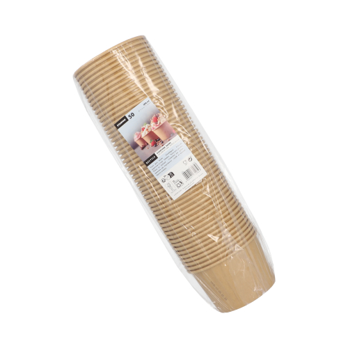 Eisbecher, Pappe 500 ml Ø 11,2 cm · 7,8 cm braun