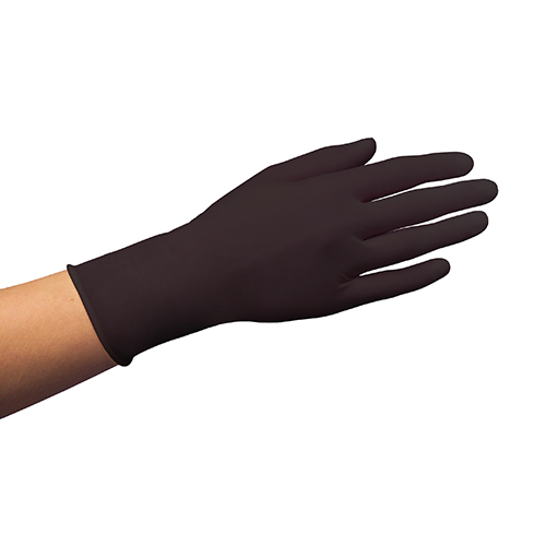 "WORK-INN/PS" Handschuhe, Nitril puderfrei "Black Soft" schwarz Größe: XL