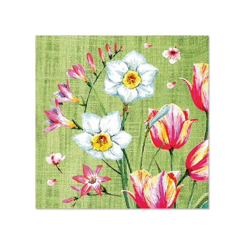 Servietten, 3-lagig 1/4-Falz 25 cm x 25 cm "Florentina" Servietten, 3-lagig 1/4-Falz 25 cm x 25 cm "Florentina"