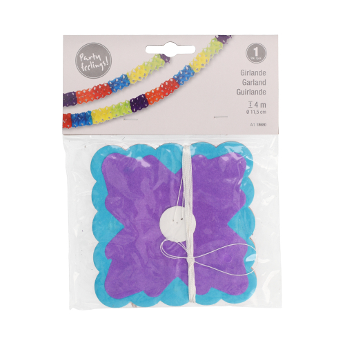 Girlande, Papier Ø 11,5 cm · 4 m