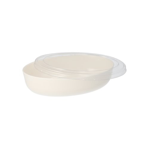 Deckel PET für Schalen oval 1 cm x 13,5 cm x 20,5 cm glasklar "Cella"