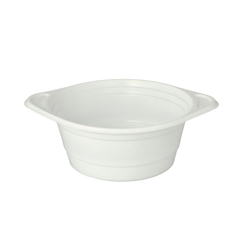 Suppenschalen, PP 750 ml Ø 15,6 cm · 6,5 cm weiss mit Anfasser