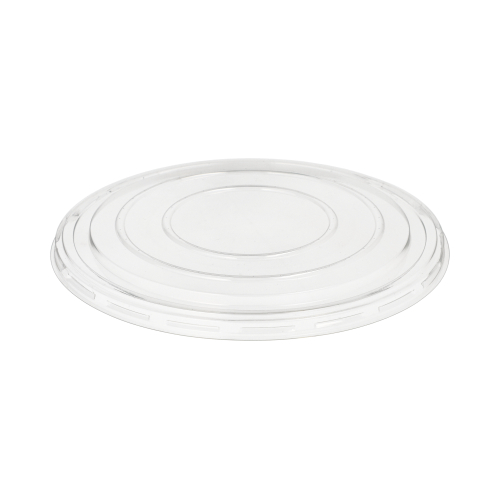 Deckel für Salatschalen, R-PET rund Ø 18 cm · 1,5 cm klar