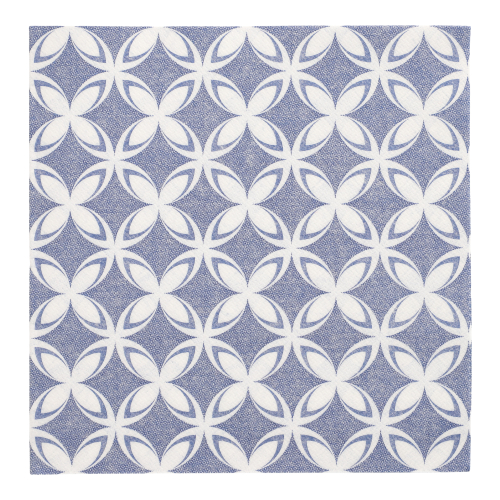 Servietten "ROYAL Collection" 1/4-Falz 40 cm x 40 cm "Delft"