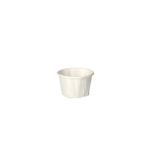 Dressingbecher, Papier "pure" 25 ml Ø 4,4 cm · 2,8 cm weiss