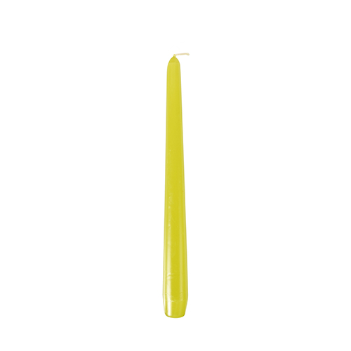 Leuchterkerzen Ø 2,2 cm · 25 cm limonengrün