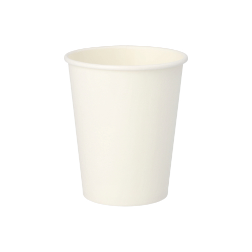 Trinkbecher, Pappe "To Go" 0,2 l Ø 8 cm · 9,1 cm weiss