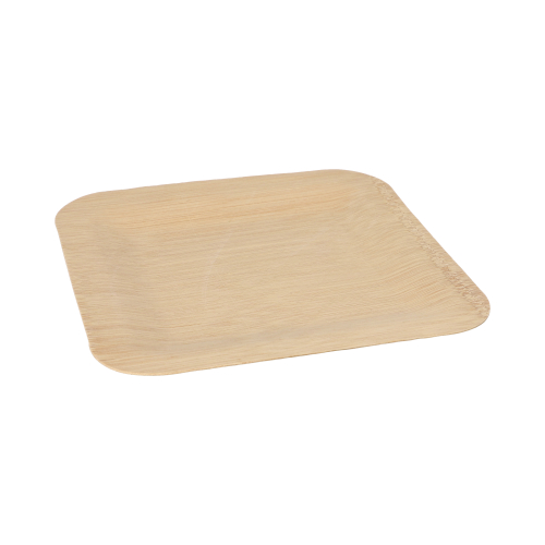 Teller, Bambus "pure" eckig 1,5 cm x 23 cm x 23 cm