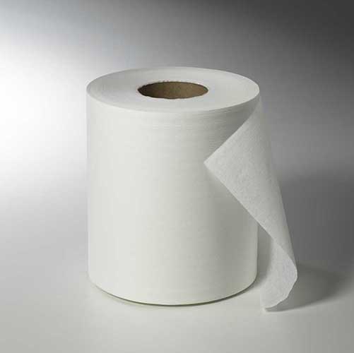 Universalrollen Ø 20 cm · 175 m x 22 cm weiss 500 Abrisse à 35 cm, Hülse Ø 7 cm