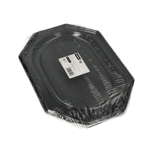 Servierplatten, PET 35 cm x 25 cm schwarz