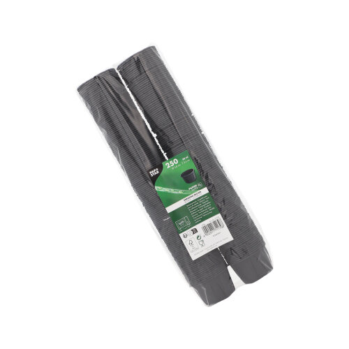 Dressingbecher, Papier 50 ml Ø 5,8 cm · 3,5 cm schwarz