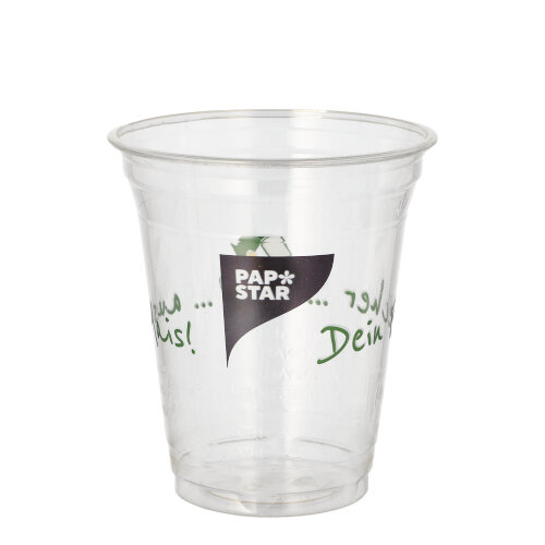 Trinkbecher PLA 0,3 l Ø 9,5 cm · 10,7 cm "Becher aus Mais"