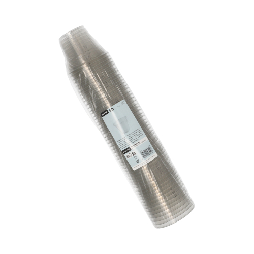 Trinkbecher "Hurricane", PET 0,28 l Ø 9,5 cm · 7,3 cm glasklar