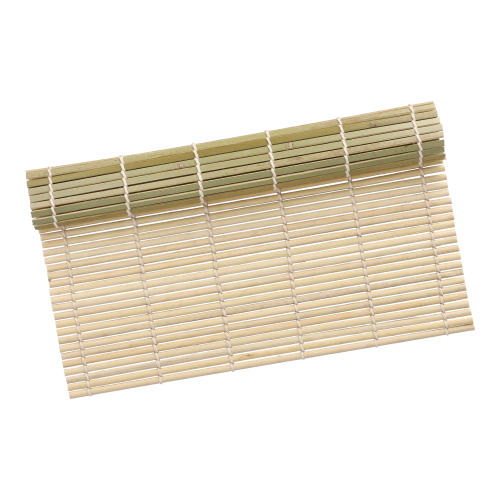 Sushi-Matte Bambus "ASIA" 27 cm x 27 cm grün