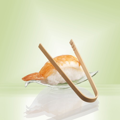 Fingerfood - Zangen, Bambus "pure" 10 cm