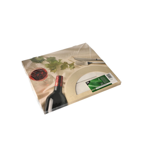 Transport- und Catering-Kartons 8 cm x 24,5 cm x 35,5 cm "Burgund" mit Sichtfenster, einteilig