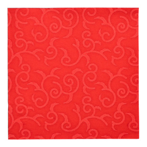 Servietten "ROYAL Collection" 1/4-Falz 40 cm x 40 cm rot "Casali"