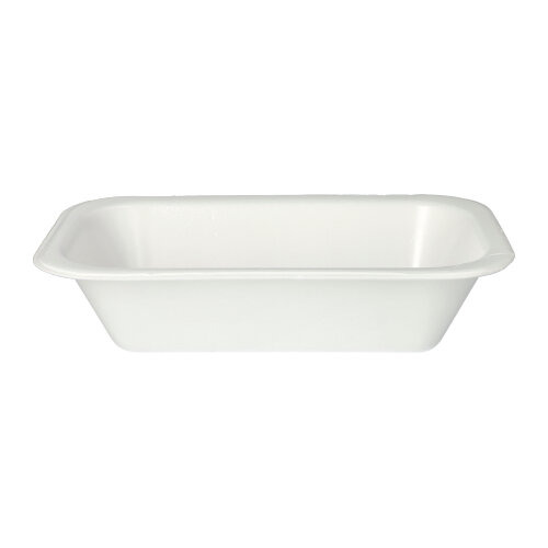 Siegelschalen, XPS 950 ml 5,6 cm x 15 cm x 24 cm weiss laminiert