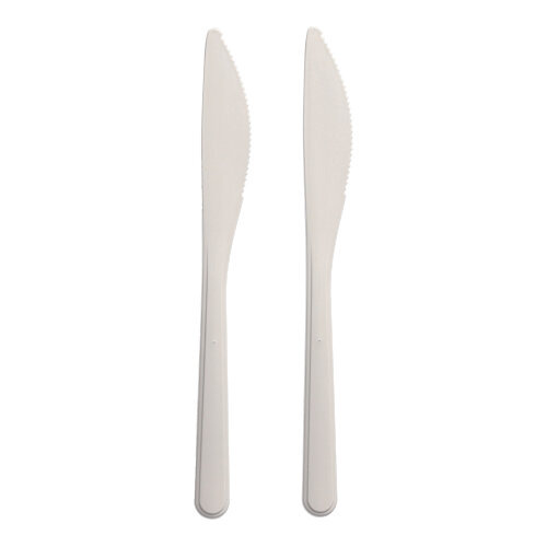 "Circulware" Mehrweg-Messer PP-MF 18,5 cm weiss extra stabil