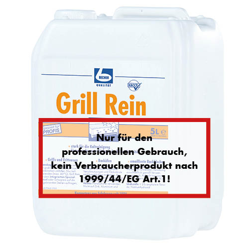 "Dr. Becher" Grill Rein 5 l