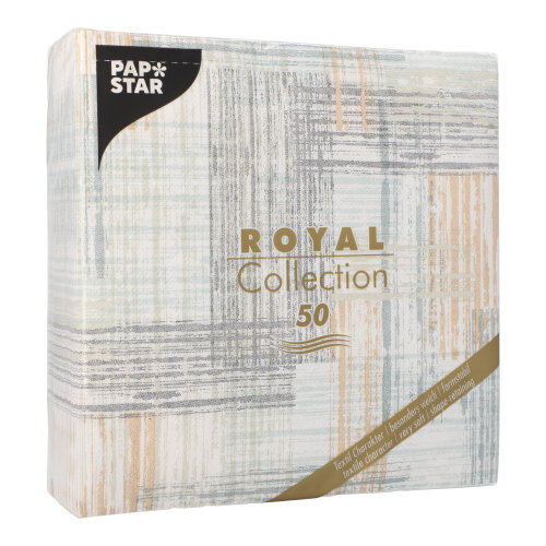 Servietten "ROYAL Collection" 1/4-Falz 40 cm x 40 cm "Modern"