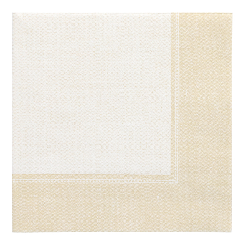 Servietten "ROYAL Collection" 1/4-Falz 40 cm x 40 cm champagner "Linum"