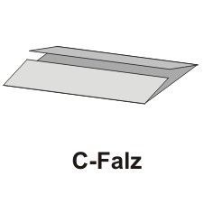 Blatt Handtuchpapier C-Falz 31,75 cm x 23,5 cm natur 1-lagig