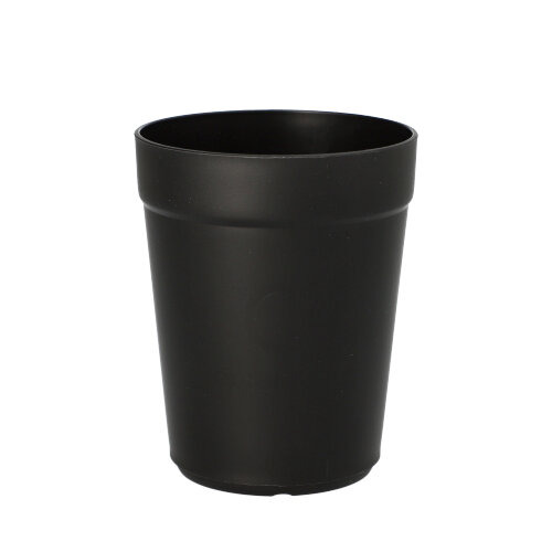 "Circulware" Mehrweg-Trinkbecher PP 0,3 l Ø 8 cm · 10 cm schwarz