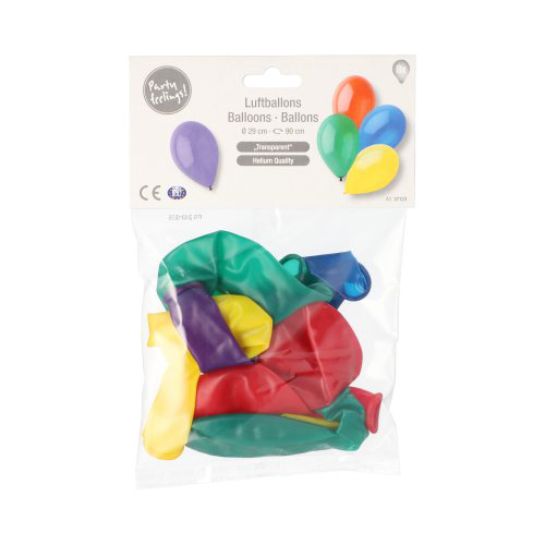 Luftballons Ø 29 cm farbig sortiert "Crystal"