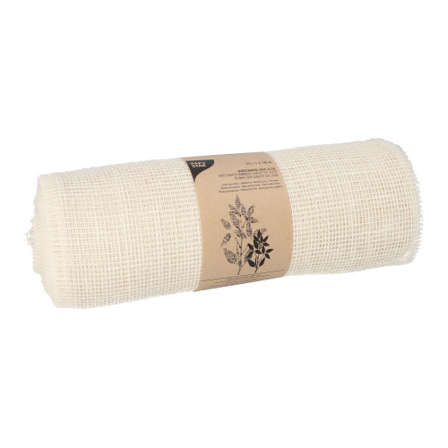 Dekoband Jute 10 m x 30 cm creme