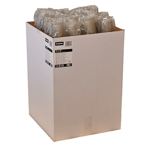 Trinkbecher "Hurricane", PET 0,5 l Ø 9,5 cm · 14,9 cm glasklar
