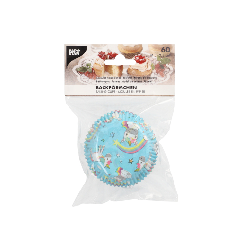 Backförmchen Ø 5 cm · 2,5 cm 4 Motive sortiert