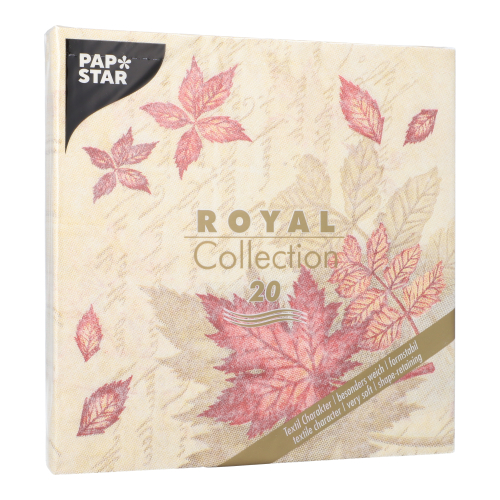 Servietten "ROYAL Collection" 1/4-Falz 40 cm x 40 cm "Autumn Colours"