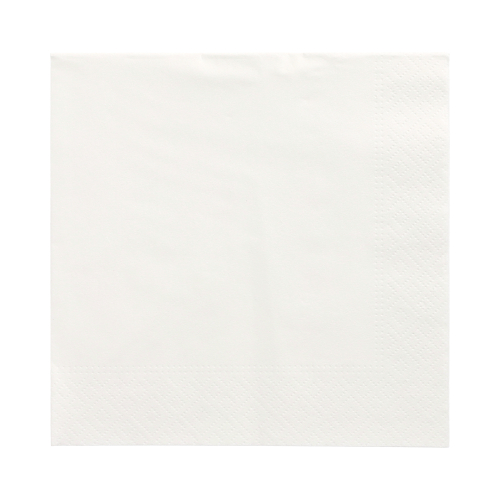 Servietten, 3-lagig 1/4-Falz 33 cm x 33 cm weiss