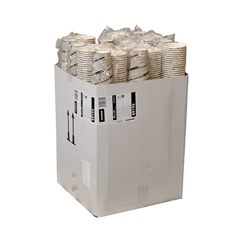 Trinkbecher, Pappe "To Go" 0,4 l Ø 9 cm · 13,9 cm "Newsprint"