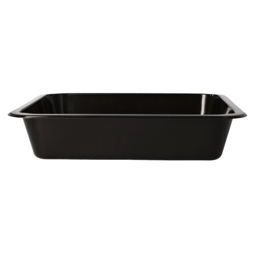 Mikrowellenschalen, PP ungeteilt 1330 ml 4,9 cm x 22,7 cm x 17,8 cm schwarz
