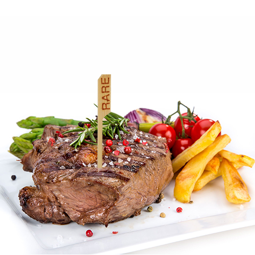 Steak-Marker "pure" 9 cm "RARE"