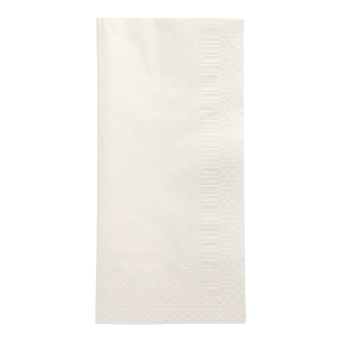 Servietten, 3-lagig 1/8-Falz 40 cm x 40 cm weiss