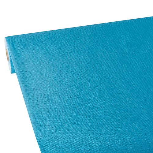 Tischdecke, stoffähnlich, Vlies "soft selection plus" 25 m x 1,18 m türkis Tischdecke, stoffähnlich, Vlies "soft selection plus" 25 m x 1,18 m türkis