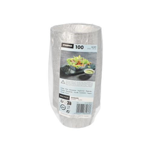 Schalen, Alu rund 0,12 l Ø 8,5 cm · 3,9 cm