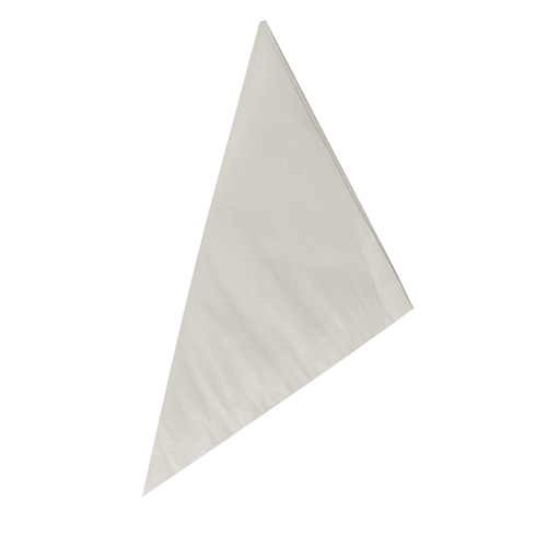 Spitztüten, Cellulose, gefädelt 23 cm x 23 cm x 32,5 cm weiss Füllinhalt 250 g