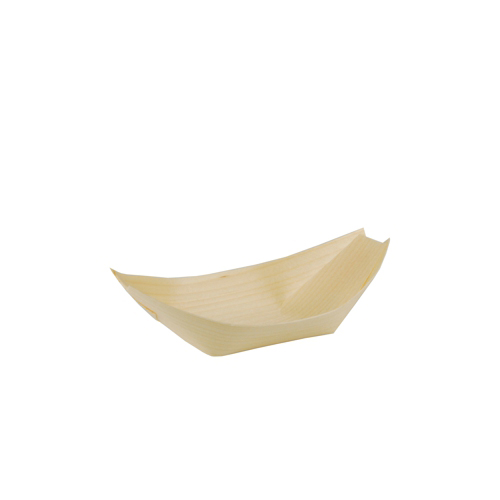 Fingerfood - Schalen, Holz "pure" 16,5 cm x 8,5 cm "Schiffchen"