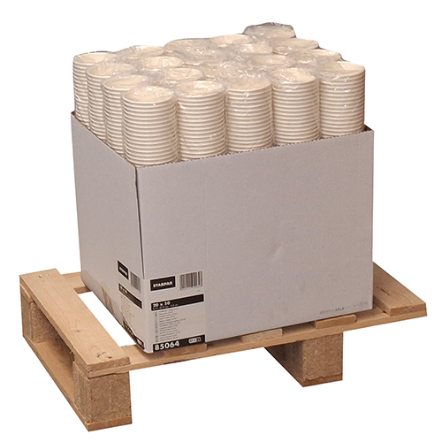 Trinkbecher, Pappe "To Go" 0,2 l Ø 8 cm · 9,2 cm weiss