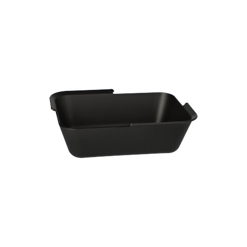 "Circulware" Mehrweg-Schalen Mix & Match eckig 4,7 cm x 15,6 cm x 11,7 cm schwarz