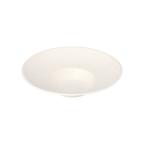 Teller Zuckerrohr "pure" rund Ø 14,5 cm · 3,5 cm weiss "Cella"
